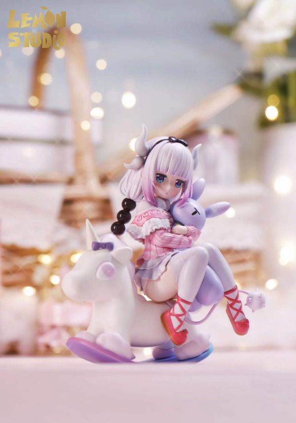 【海外代購】【14CM】Lemon studio 小林家的龍女僕 搖搖馬康納 