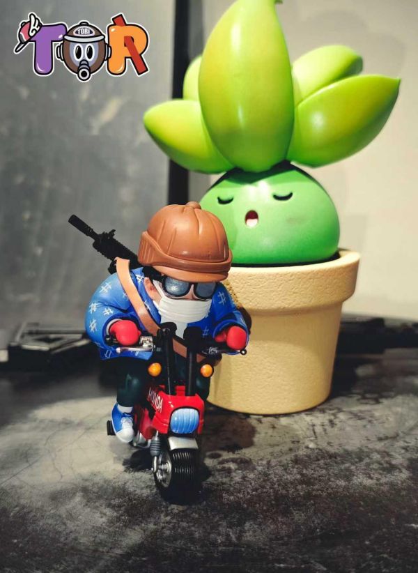 【海外代購】TOR WCF鳥山明系列006 騎車鳥山明 