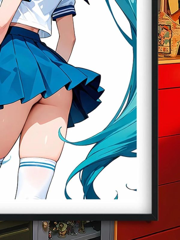 【海外代購】巴洛克 《水手服初音》初音未來歌姬miku公主殿下裝飾畫 