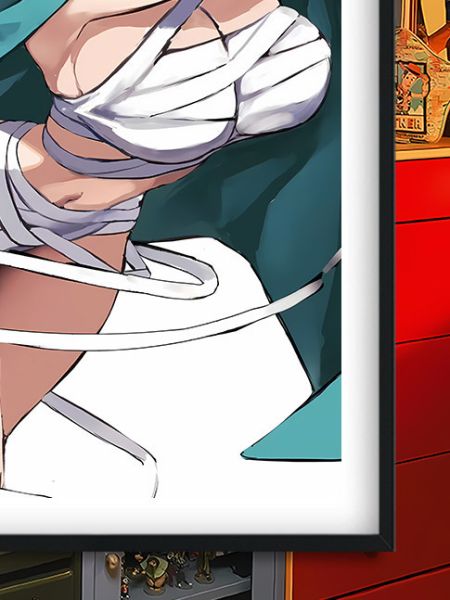 【海外代購】巴洛克 《蕾貝卡》德雷斯羅薩onepiece莉貝卡Rebecca居魯士海賊王動漫裝飾畫冰箱貼 