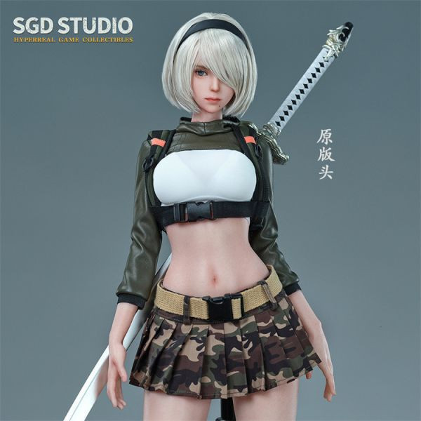【海外現貨】SGD 戰鬥女孩cos尼爾2B小姐 