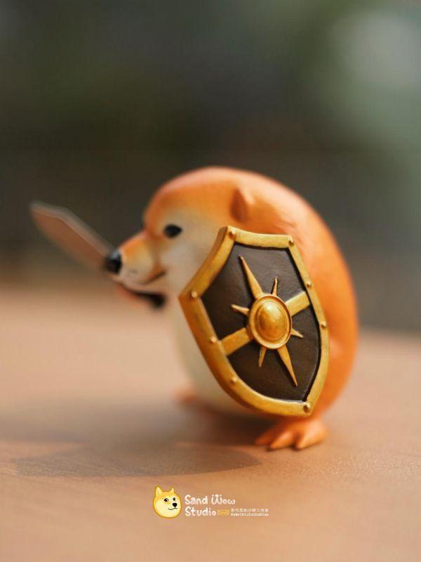 『台灣現貨』沙雕 刀盾狗蛙·柴柴系列 我的刀盾 