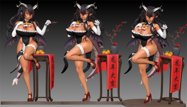 【預定】龍精石 甲辰年賀正龍娘 