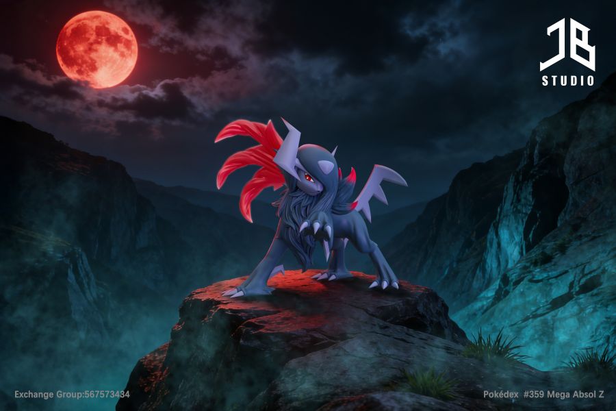 【預定】精寶 JB 【圖鑑】系列 Mega 阿勃梭魯 Z 