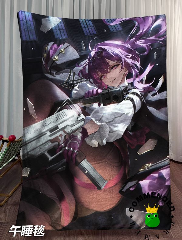 【海外代購】皇呱 《星核獵手卡芙卡》崩壞：星穹鐵道又帥又魅星核獵人卡芙卡週邊裝飾畫 午睡毯 地毯 
