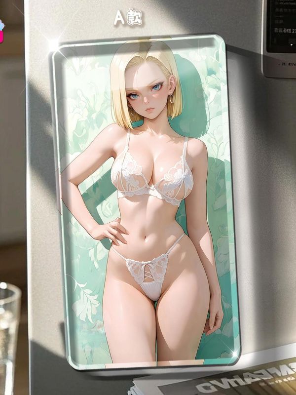 【海外代購】阿喵畫社 龍珠18號雙pos大豎款裝飾畫 七龍珠 