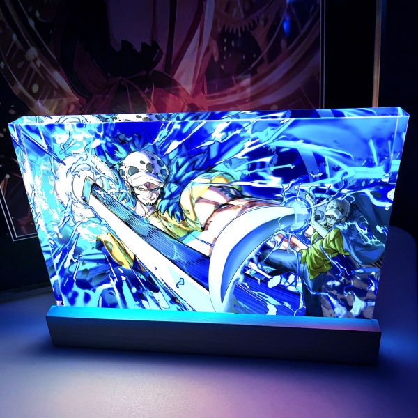 【海外代購】阿喵畫社 羅透明卡磚 直式1.9cm發光手辦架展示磚 
