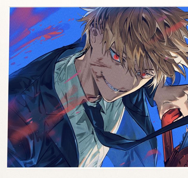 【海外代購】H2 《電次瑪奇瑪》電鋸人裝飾畫 