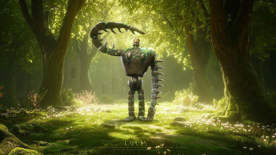 【預定】宅急便 場景系列 拉普達機器人 