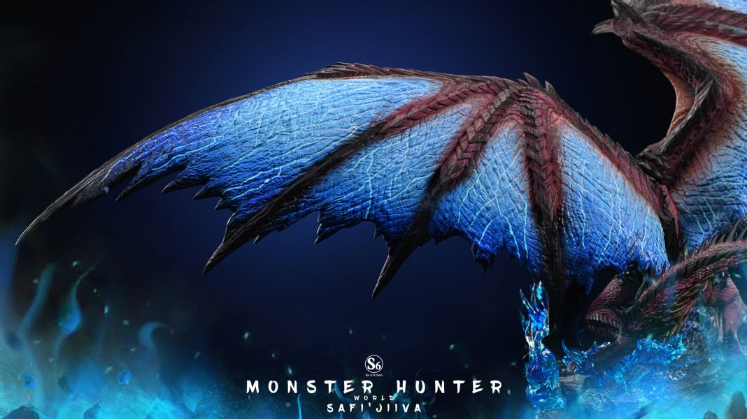 【預定】s6 魔物獵人 冥赤龍 