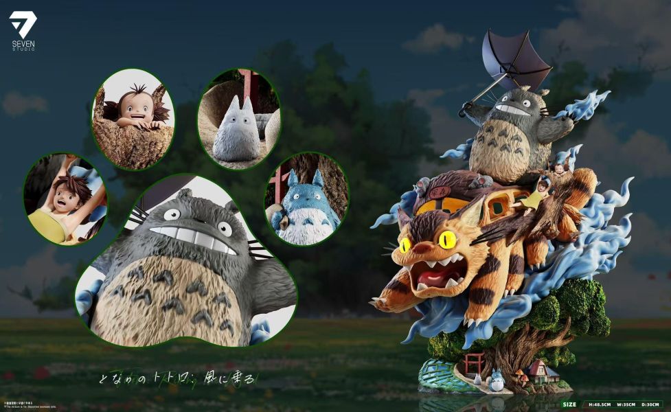 【預定】seven 龍貓是真的存在 龍貓 乘風而行 