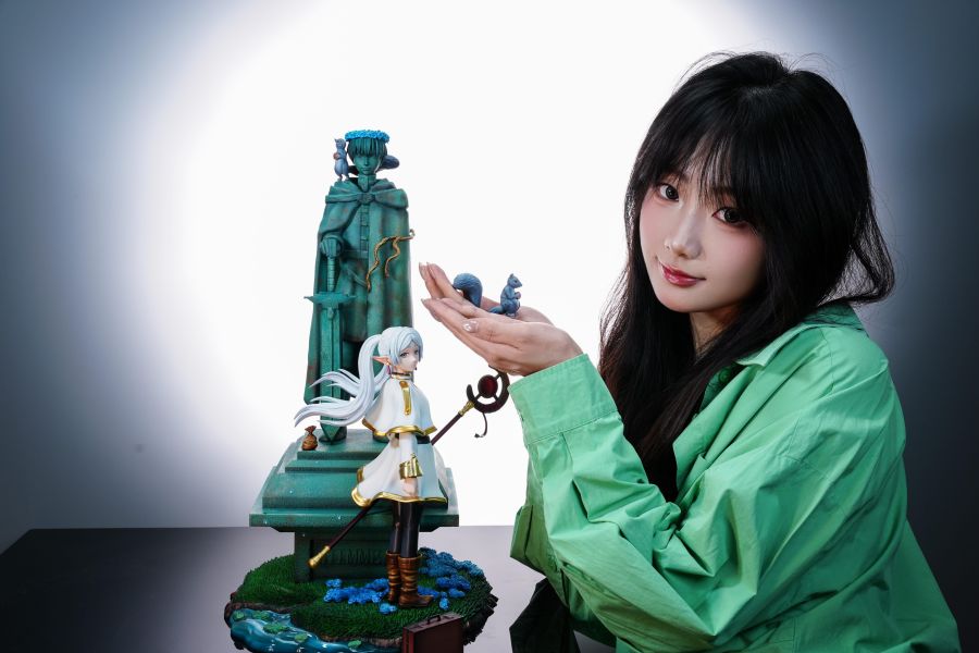 【預定】seven 芙莉蓮與勇者石雕 