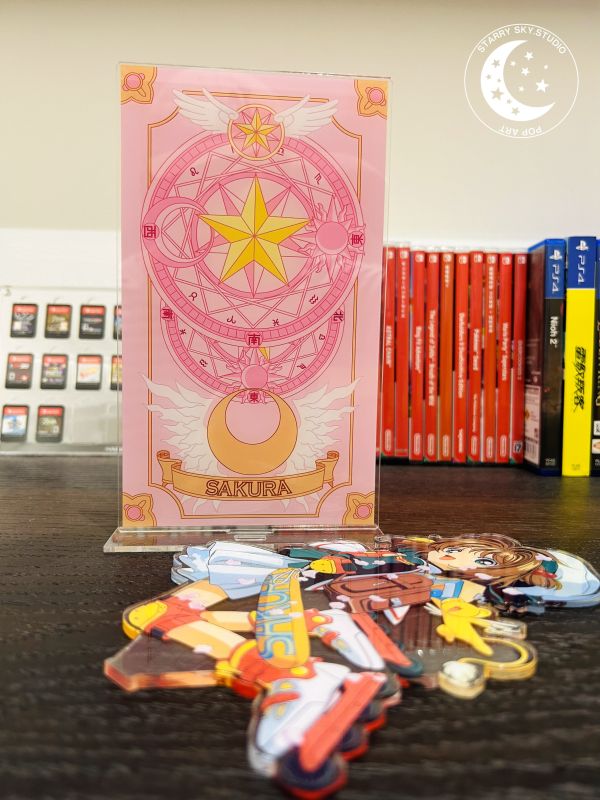 【海外代購】星空 百變小櫻立牌 魔卡少女櫻 小可 