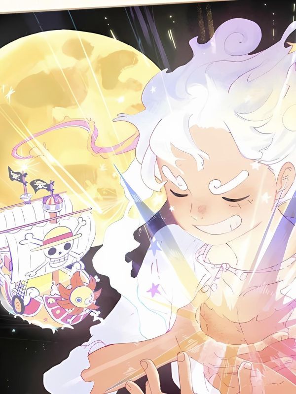 【海外代購】星空 《飛龍尼卡》伊姆海賊王五檔路飛索隆娜美山治喬巴羅賓op動畫裝飾畫 