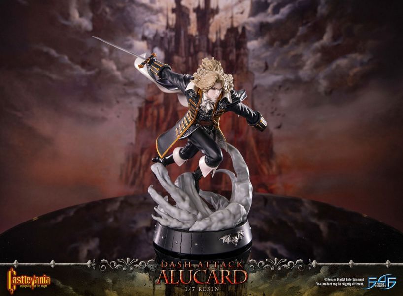 【預定】First 4 Figures 惡魔城 月下夜想曲 ALUCARD 阿魯卡多 