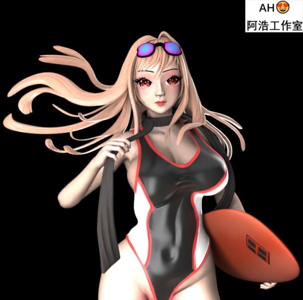【預定】AH 阿浩 小紅帽經典泳裝+替換身體 