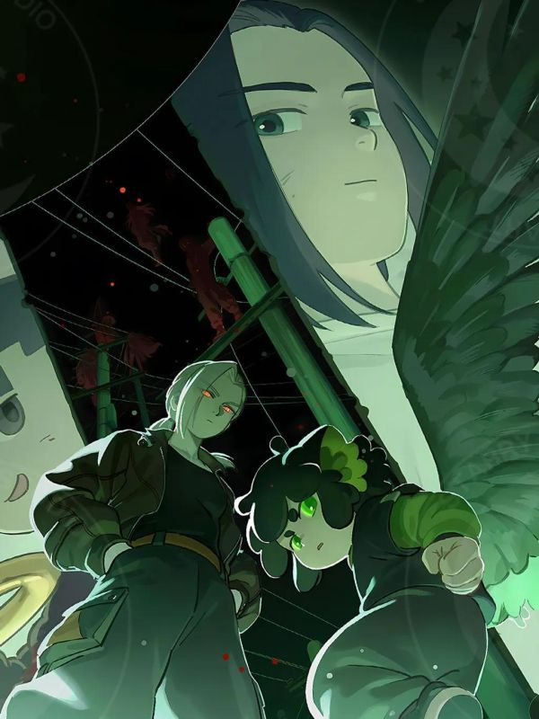 【海外代購】星空 《羅小黑》羅小黑戰記無限國漫諦聽裝飾畫 