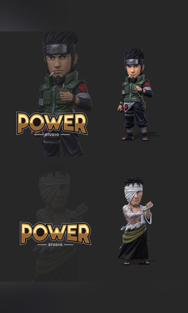【預定】Power 抽菸老師、阿斯瑪 猿飛阿斯瑪和夕日紅 
