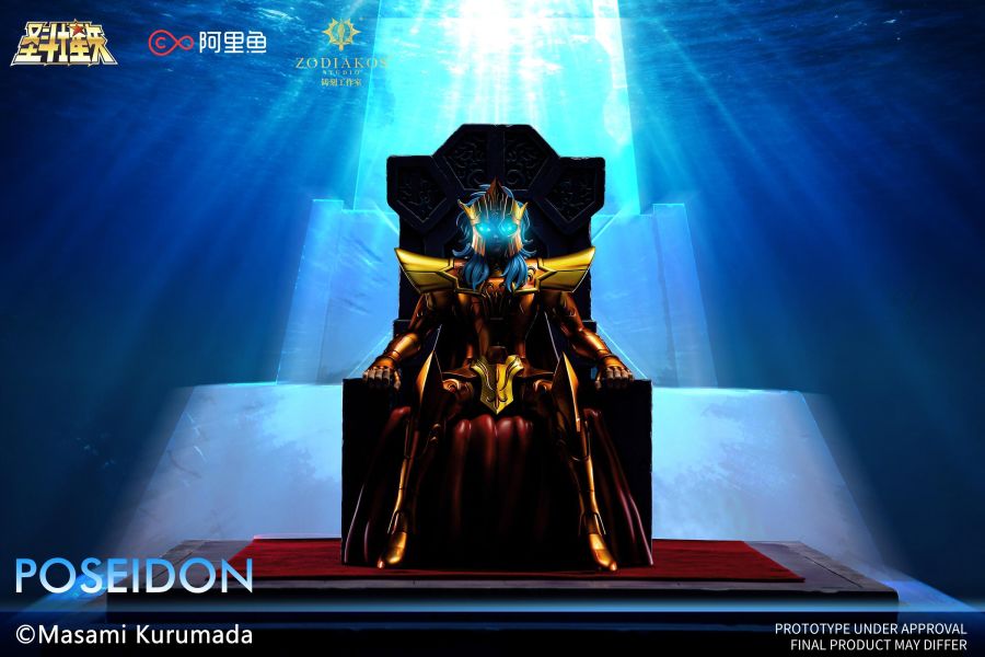 【預定】Zodiakos 鑄刻 海皇波塞東 正版 
