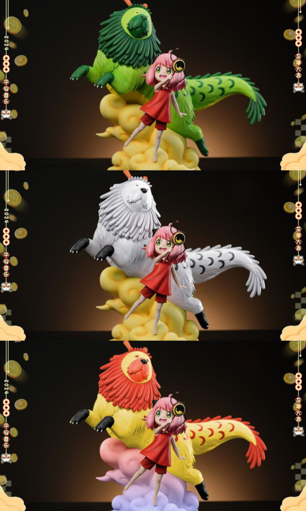 【預定】WAKUWAKU 生肖限定 龍年阿尼亞 