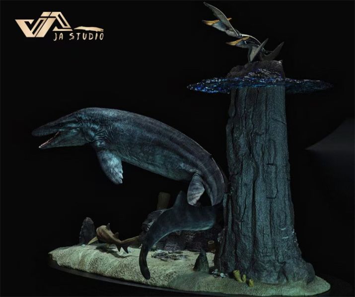【預定】JA 第三款古生物雕像 霍夫曼滄龍 卡律布狄斯 