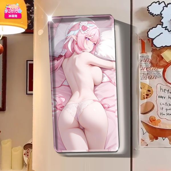 【海外代購】阿喵畫社 動畫冰箱貼第五十七彈崩壞愛莉希雅純享版 崩壞高透亞克力磁吸冰箱貼 