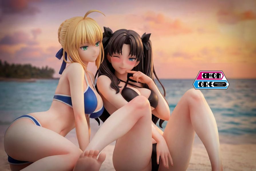 【預定】Demon Core DC魔核 甄選雙人系列 Saber&遠坂凜 