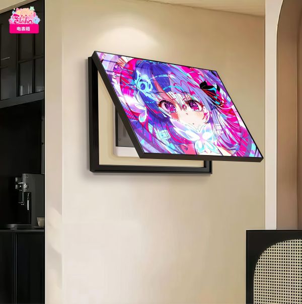 【海外代購】阿喵畫社 空門倉電錶箱 8k功能電錶箱裝飾畫 