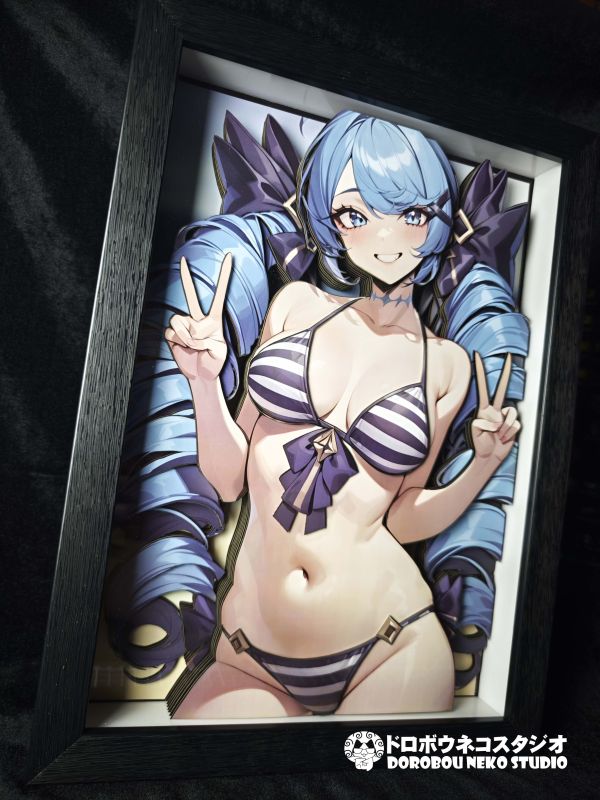 【海外代購】泥棒貓 DSMG-087 格溫 立體裝飾畫 