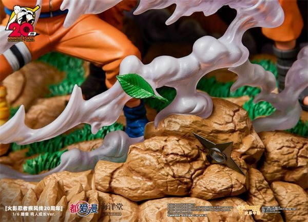 【海外代購】都愛漫X海洋堂 火影忍者疾風傳20週年1/6雕像 鳴人成長Ver. 