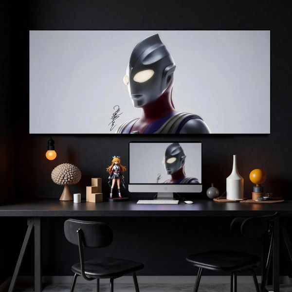 【海外代購】千鳥社《迪迦奧特曼》光之巨人人間體聲優演員簽名鼠標墊裝飾畫 