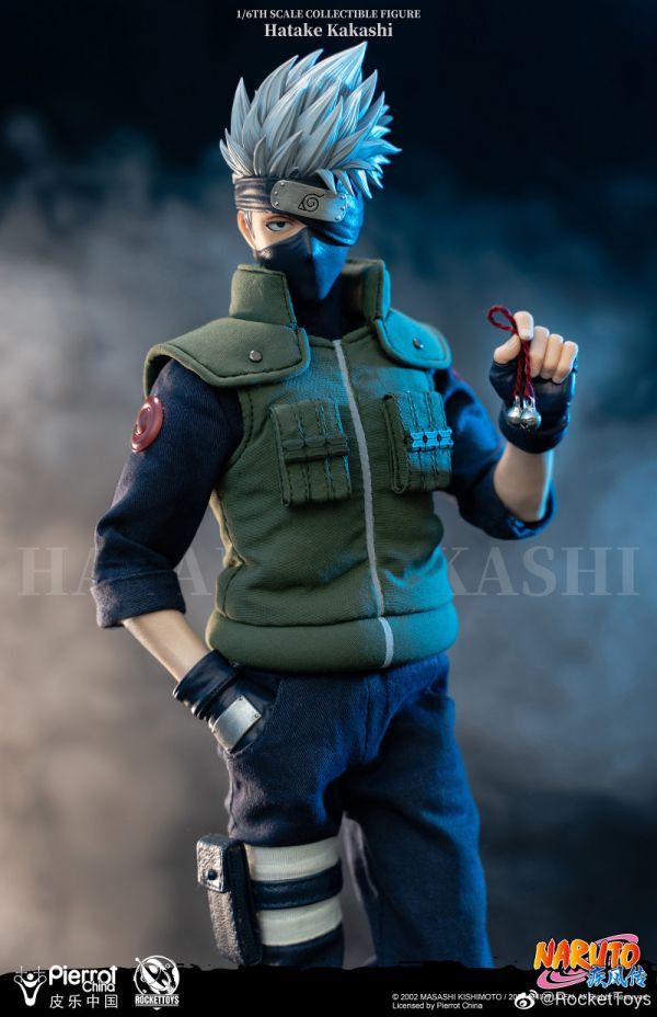 【海外代購】Rocket Toys 1/6 火影忍者 旗木卡卡西 可動人偶 