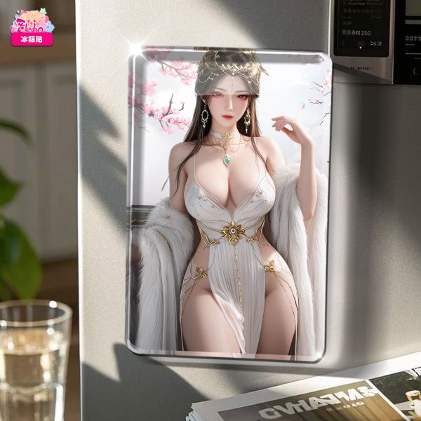 【海外代購】阿喵畫社 仙逆紅蝶 國風捲軸錦緞高清精裱畫 護腕滑鼠墊 冰箱貼 