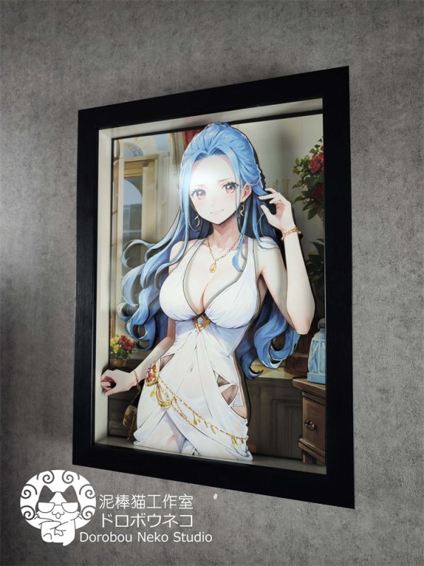 【海外代購】泥棒貓 DSMG 022 海賊王 薇薇 可月兌立體畫 