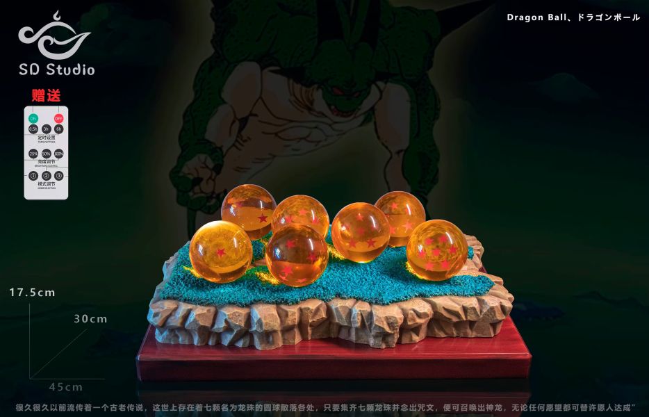【預定】SD 那美剋星1比1許願七龍珠球 