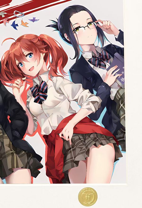 【海外代購】h2《DARLING in the FRANXX》零二莓未來心鬱乃裝飾畫 