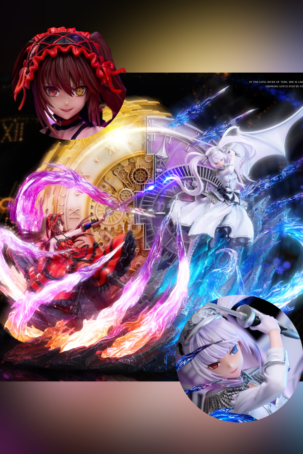 【海外代購】Imagination YY 二週年福利款 時崎狂三 vs白之女王 