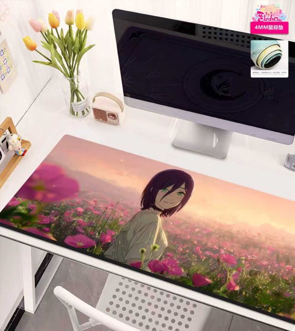 【海外代購】阿喵畫社 花海 電次蕾塞回眸 8k主題高清裝飾畫 滑鼠墊  床頭地墊 