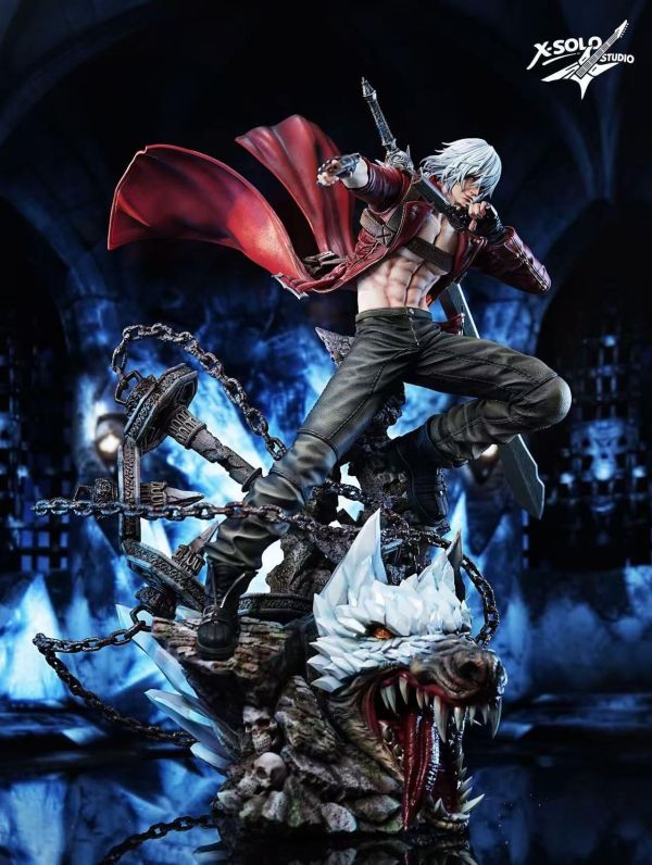 【預定】X-SOLO 鬼泣3但丁雕像 