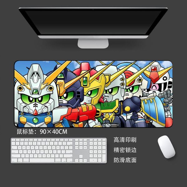 【海外代購】千鳥社 《萌鋼靈魂》 機動戰士鋼彈SD高達Gundam閃光鋼彈滑鼠墊裝飾畫 