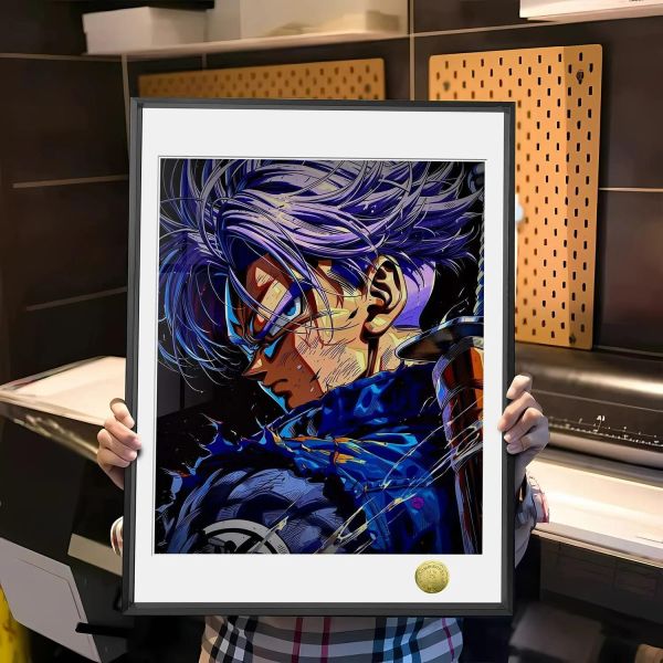 【海外代購】皇呱 《未來Z戰士第二彈》龍珠特蘭克斯裝飾畫 午睡毯 地毯 
