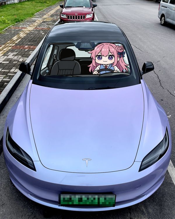 【海外代購】千鳥社 二次元汽車遮陽防曬前擋開車DORO小粉狗桃樂絲勝利女神妮姬nikke 