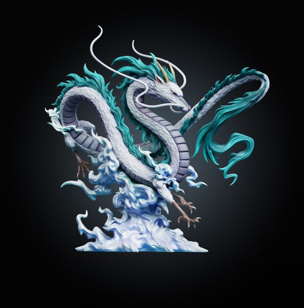 【預定】wawa 招財系列-招財千尋白龍 賑早見琥珀主 