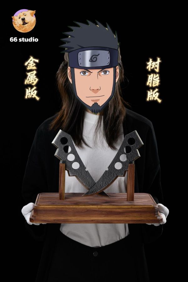 【預定】66 六六 猿飛阿斯瑪 一比一 查克拉刀 