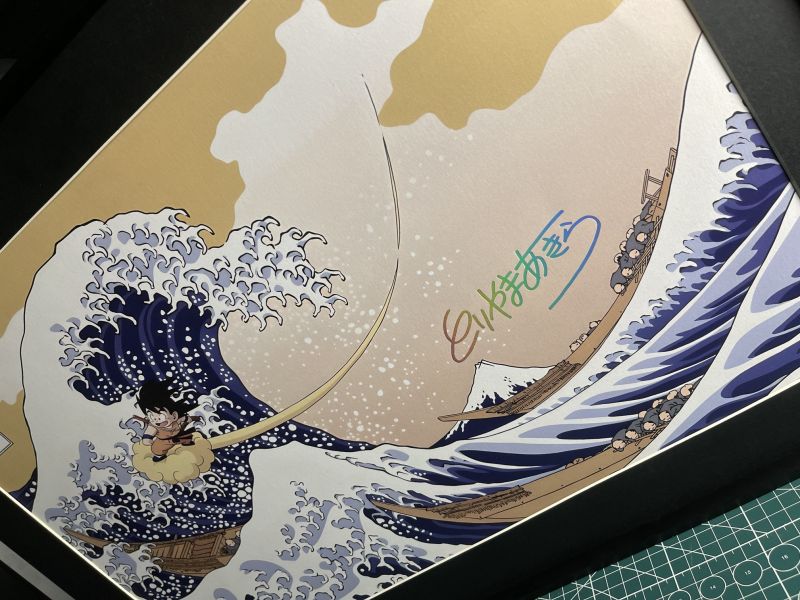 【海外代購】醉猴 Drunky Monkey Crew DMP-005 七龍珠&神奈川衝浪裡創意合金裝飾畫 