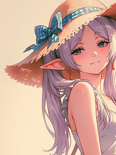 【海外代購】巴洛克 《秋日芙莉蓮》葬送的芙莉蓮Frieren菲倫動漫裝飾畫 