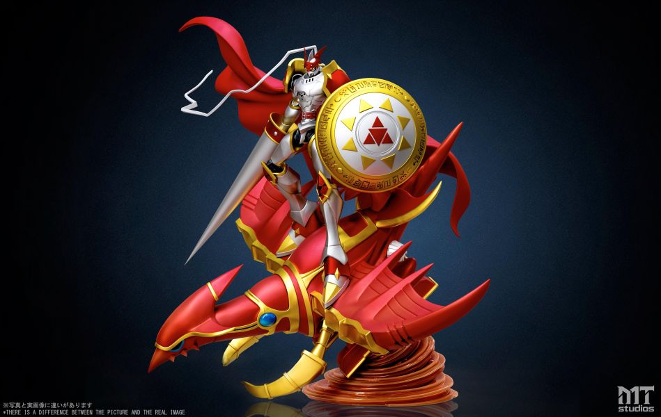 【預定】MT 紅蓮騎士獸與格拉尼 數碼寶貝 