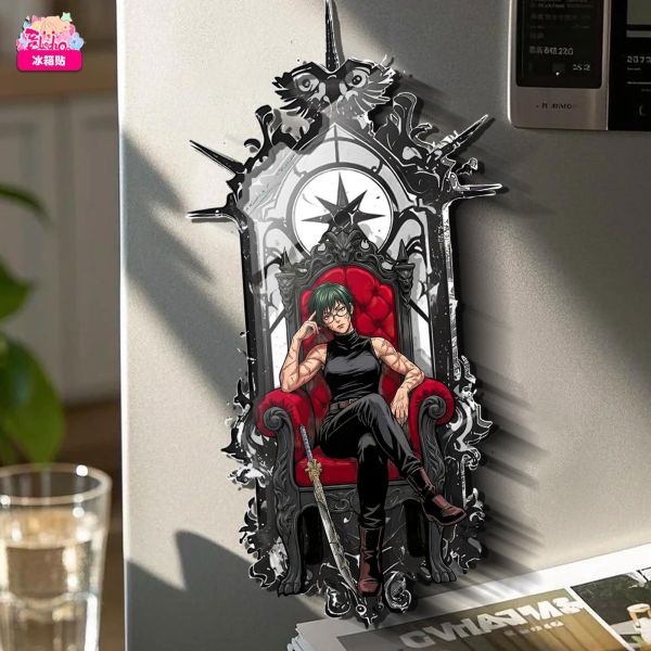 【海外代購】阿喵畫社 動畫冰箱貼第七十八彈咒術回戰墨染系列 高透亞克力磁吸冰箱貼 