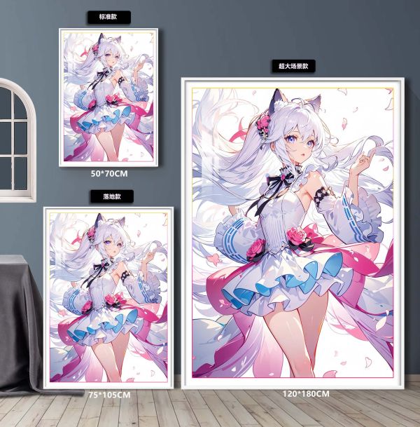 【海外代購】阿喵畫社 櫻舞 刻晴 