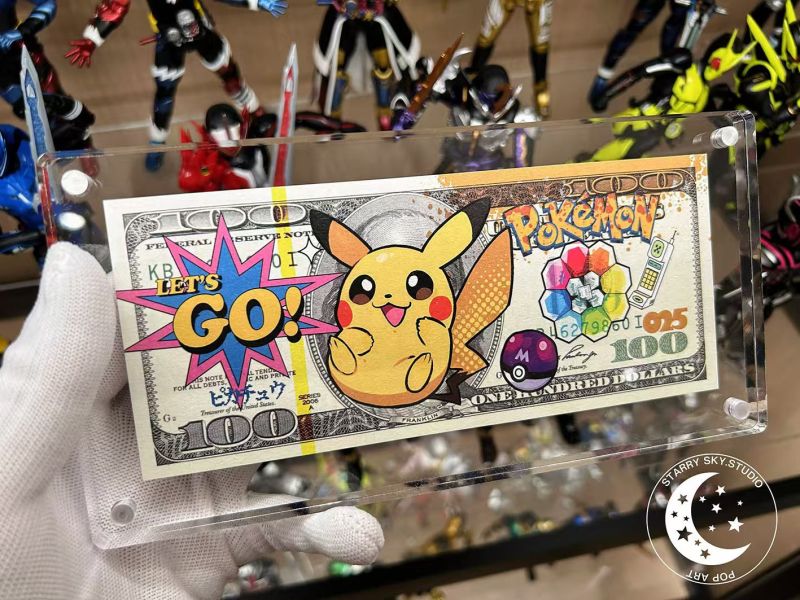 【海外代購】星空 寶可夢美金版畫盲盒系列 神奇寶貝 寵物小精靈 